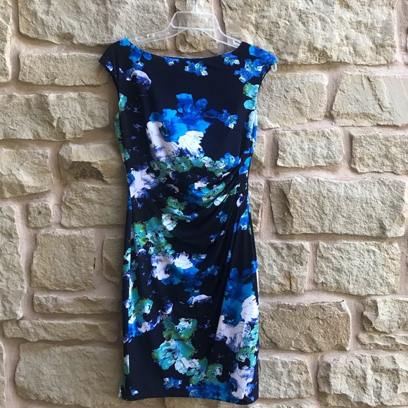 Lauren Ralph Lauren Dresses & Skirts - Lauren Ralph Lauren Elegant Dress Runched Lined